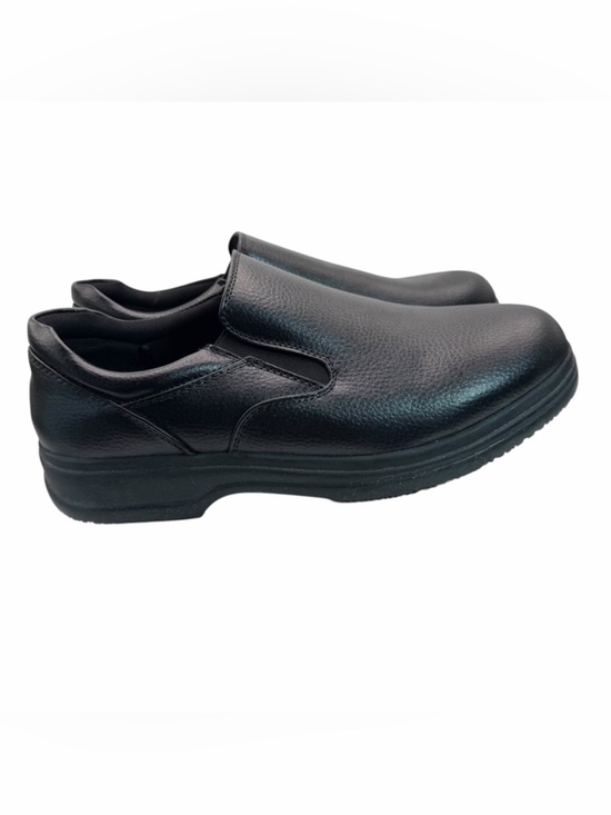 Men’s Black Work Shoes with Orange Accent main image 8